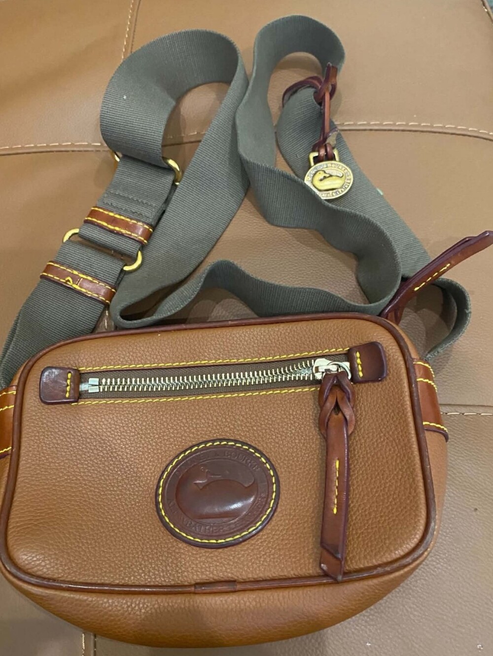Dooney And Bourke All Weather Leather Camera Crossbody